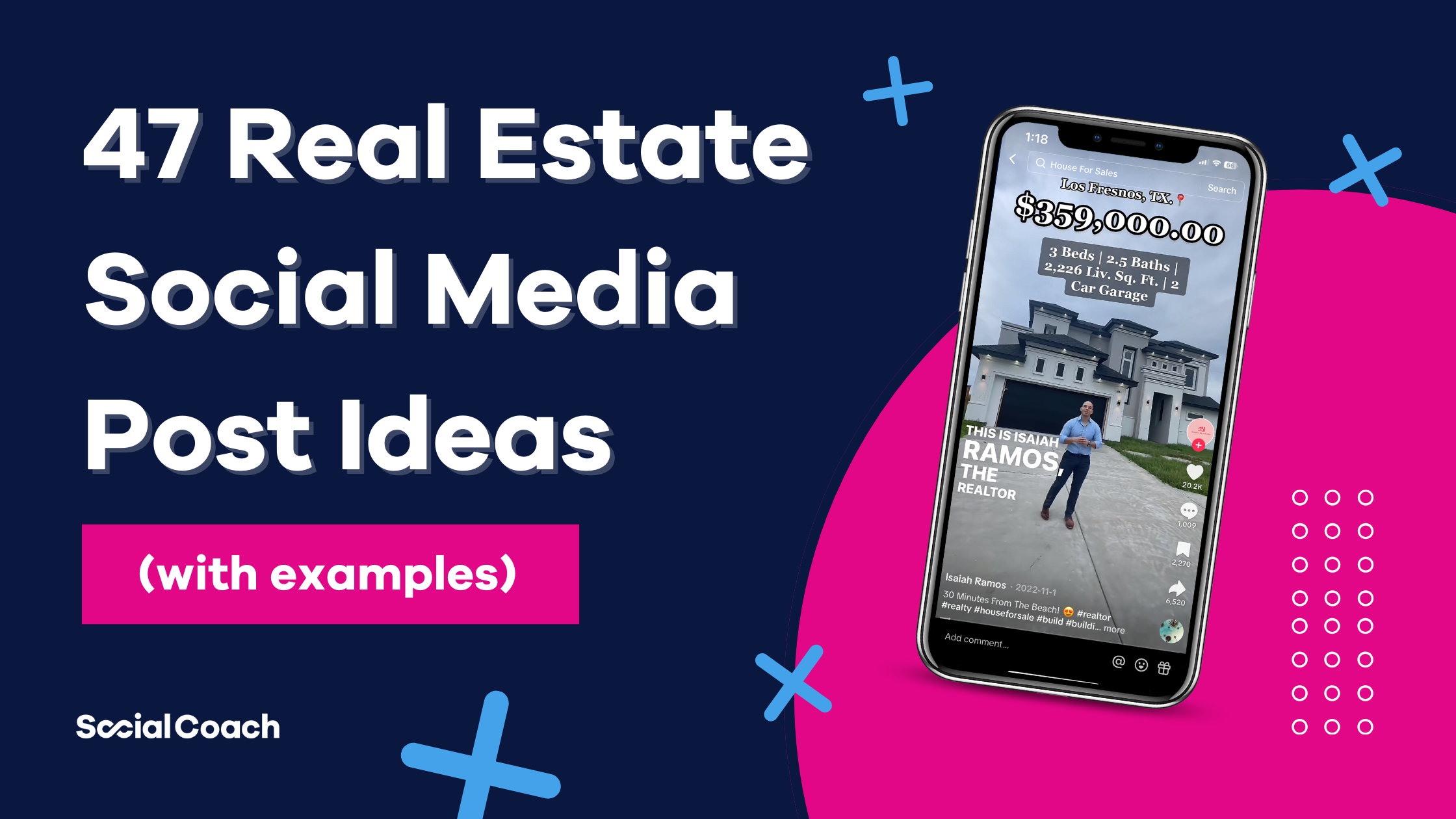 47 Real Estate Social Media Post Ideas [with Examples]